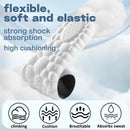 4D Cloud Soles for Men Women,Cloud Insoles,Shoe Inserts Cuttable,Anti Fatigue,Shock Absorption,Foot Pain Relief (Black,Men: 7-7.5/Women: 8-8.5) — 4