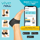 ViveSole Silicone Heel Protectors (2 Pairs) - Gel Guard for Women and Men - Black — 6