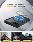 miracase for iPhone 17e Case & iPhone 16e Case, Full-Body Phone with Built-in Glass Screen Protector, [Magnetic with MagSafe] Military Drop Proof 17 E/ 16 E Cover Bumper 6.1 inch, Black — 5