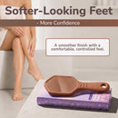 SILKLE Nano Glass Foot File - Foot Callus Remover for Feet & Foot Scrubber - Brown — 7