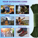Reflective Paracord Rope 550lb 4mm – Glow para Cord – Camping Utility Rope — 3