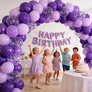 68pcs Purple Balloons 12inch with Metallic Pastel Dark Purple Confetti Balloons for Purple Birthday Wedding Baby Shower Party Decorations — 5
