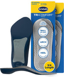 Dr. Scholl's Tri-Comfort Insoles for Heel, Arch and Ball of Foot | Targeted Cushioning | Arch Support | Men's 8-12 | Pack of 2 - Men's 8-12 (Pack of 2) — 1