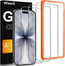 Wiaocit 3 Pack Tempered Glass Screen Protector for iPhone 17 photo 1