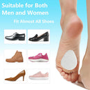 Metatarsal Pads for Women and Men 40 Pieces, Felt Ball of Foot Cushion, Adhesive Forefoot Pads Forefoot Cushion Pads, Foot Pads for Forefoot and Sole Support, Metatarsalgia Mortons Neuroma 3