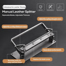 Leather Splitter, Leather Skiver Peeler, Manual Skiving Machine | Large-Silver-Type D — 3