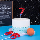 PHD CAKE 2.76 Inch Number 7 Spider Birthday Candles, Spider Cartoon Themed Number Candles, Cake Number Candles, Party Celebration | Spider Theme — 4