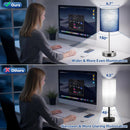 Fenmzee Touch Lamps for Bedroom Set of 2 - Dimmable, USB C+A, AC Outlet — 2