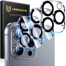 UniqueMe for 3 Pack iPhone 16 Pro/iPhone 16 Pro Max Camera Lens Protector photo 1
