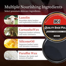 IKI Black Brown Shoe Polish Kit Boots Care Wax Leather Shoes Shine Paste | Black Polish Kit — 2