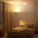 SIBRILLE 36W LED Floor Lamp, Super Bright Standing Lamp, Modern Stepless Dimmable Torchiere Tall Lamp with Remote… — 2