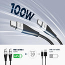 Extra Long USB C to USB C Cable 15FT 100W Type C Charger Fast Charging Cord 2