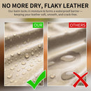 Leather Recoloring Balm and Leather Repair Kit for Furniture, Beige Leather Dye for Couches, Car Seats, Leather Paint & Stain for Sofa — 4