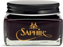 Saphir Medaille d'Or Pommadier Cream 75ml – Natural Cream Leather Shoe Polish, Leather Conditioner for Boots, Handbags | Burgundy — 1