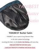 YANIBEST Slouchy Beanie Hat Satin Lined Sleep Cap Chemo Headwear Caps Blue — 4