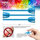 Epoxy Resin Mixer Silicone Paddles - 6 Reusable Pixiss Multipurpose Bidirectional Paint Stirrer for Drill Epoxy &… — 4