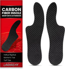 Carbon Fiber Insole(1 Pair): Rigid Shoe Insert for Men & Women - for Morton's Toe, Turf Toe, Hallux Limitus and Rigidus, Arthritis - Alternative to Post Op Shoe (235mm) — 1