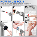 Upgraded Electric Callus Remover for Feet 4500rpm, Professional Electric Foot Callus Remover Foot Sander Pedicure File with 2 Interchangeable Heads and Replaceable Sandpaper Discs — 6