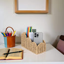 CubesLand Bedside Table Desk Organizer Caddy, Remote Pen&Pencil Holder Cup — 6