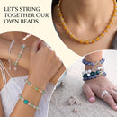 1080pcs 4mm Natural Round Stone Beads Gemstone Crystal Loose Beads Smooth Bead for Bracelet Necklace Earring Jewelry… — 4