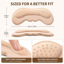 Heel Pads for Shoes, 6 Pairs, Men's & Women's Multicolor — 4