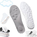4D Insoles - 4D Cloud Technology Insole - Super Soft, Ultra Comfort Insoles, 4D Sports Shoes Insoles, Acupoint Massage Insole for Foot & Joint Support (11-12, Gray) — 1
