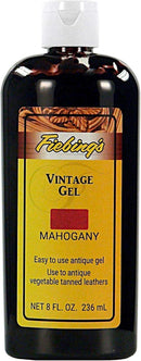 Fiebing's Vintage Gel - Mahogany 8oz - Antique Gel for Leather — 1