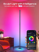 Smart Corner Floor Lamp, RGBICW LED Standing Lamp with App Control, 16 Million Colors with Music Sync, Dimmable… — 6