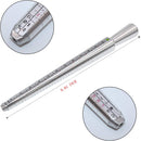 NIUPIKA Ring Sizer Measuring Tool Ring Mandrel Ring Measurer Ring Sizing Kit Measure Finger Size Measurement Tool… — 7