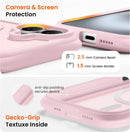 ORNARTO for iPhone 16 Case for Women & Girls, Chalk Pink photo 6