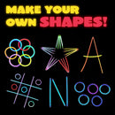 JOYIN 100 Pcs 8" Glow sticks Bulk Party Favors Pack, Neon Glow in the Dark Party Supplies, Light Up Necklaces and Bracelets with Connectors, Easter, Football, Birthday Decorations — 7