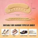 4D Heel Grip Pads for Too Big Shoes, Reduce Rubbing, Enhance Fit & Comfort — 6