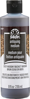 Fiebing's Medium Brown Antique Finish Paste, 4oz — 6