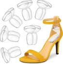 Heel Pads for Shoes Silicone Heel Grip Cushion for Shoes Too Big Women - Clear Cushions — 1