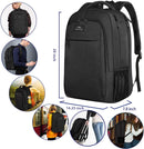 MATEIN 18 Inch Laptop Backpack, Extra Large TSA Friendly Laptop Travel Bag | Deep Black — 5
