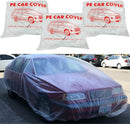 LuliKa 3 Packs Disposable Car Cover Clear Plastic Car Cover Universal — 3