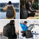 Volher Laptop Backpack,Business Travel Anti Theft Slim College Backpack | 15.6 Inch | Black — 7