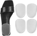 4 Counts Heel Cushion Cups for Plantar Fasciitis Relief, Silicone Gel Heel Pad for Sore Heel Pain, Heel Support Insoles for Bone Spur & Achilles Tendonitis Shock Absorbing, 2 Clear — 1