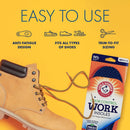 Arm & Hammer Work Boot Insoles, Memory Foam Arch Support
