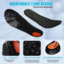 4D Cloud Steppers Insoles for Men and Women, Work Boot Cushioning Inserts - Black — 3