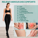 Compression Pantyhose for Women 20-30mmhg Closed Toe for Edema | Black | Medium — 5