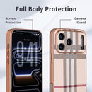 Phone Case for iPhone 17 Pro Max, Fashion Leather Phone Case, Soft TPU Drop Protection Shockproof Protective Phone Holder Women (for iPhone 17 Pro Max) — 3