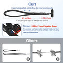 Phone Lanyard, 2 Pack Adjustable Cell Phone Lanyard Strap, Hand Wrist Strap Lanyard with Tether Tabs for Smartphones photo 6