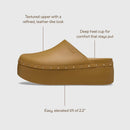 Crocs Women's Dylan Platform Clog – Umber — 8
