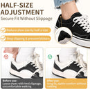 4 PRS 4D Cushioned Heel Grips - Pads for Big Shoes (Black) - B1-black — 5