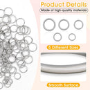 PAXCOO 4600Pcs Silver Jump Rings with Jump Rings Open/Close Tools for Jewelry Making and Necklace Repair (Assorted… — 4