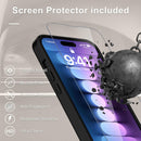 YENAPOON for iPhone 15 Case, iPhone 14/13 Case, Magnetic Cover, Black — 6