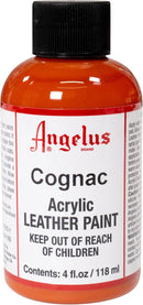 Angelus Acrylic Leather Paint, 4 Fl Oz (Pack of 1), Cognac — 1