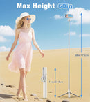 TONEOF 68" Magnetic Aluminum Phone Tripod Selfie Stick for iPhone & Android photo 4