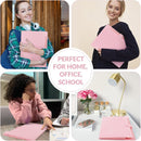 SKYDUE Expanding File Folder, Accordion File Organizer with 8 Pockets, Expandable Document Paper Receipt Holder for School Office Hospital, Letter/A4 Size Pink — 4